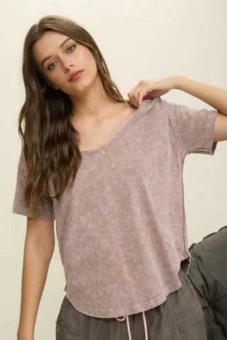 Basic Tee-Shirts & Tops-Blu Pepper-Stella Violet Boutique in Arvada, Colorado