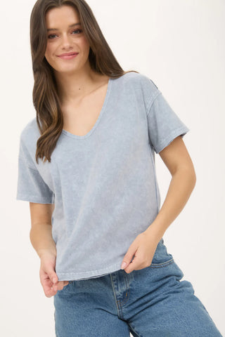 Basic Tee-Shirts & Tops-Blu Pepper-Stella Violet Boutique in Arvada, Colorado