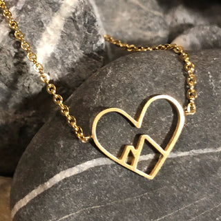 Heart Mountain Necklace-Necklace-Wonderland-Stella Violet Boutique in Arvada, Colorado