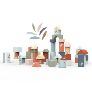 Wooden Building Blocks-Toys-Speedy Monkey-Stella Violet Boutique in Arvada, Colorado