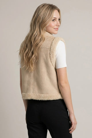 Shearling Vest-Vest-Doe & Rae-Stella Violet Boutique in Arvada, Colorado