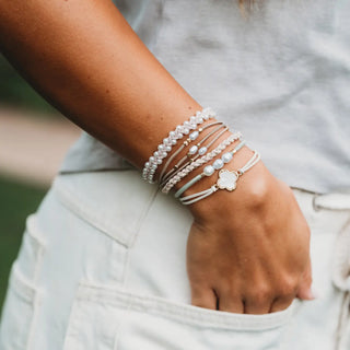 Glimmer Hair Tie Bracelets-Jewelry-k'lani-Stella Violet Boutique in Arvada, Colorado