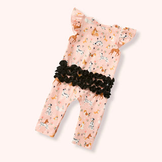 Playful Paws Infant Romper-Baby & Toddler Outfits-Pete & Lucy-Stella Violet Boutique in Arvada, Colorado