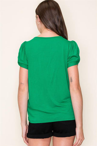 Solid Jersey Tee-Shirts & Tops-Staccato-Stella Violet Boutique in Arvada, Colorado