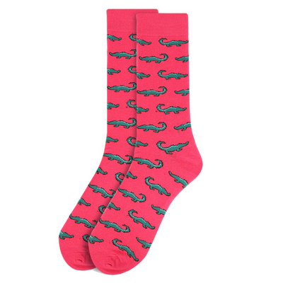 Men's Alligator Socks-Socks-Selini NY-Stella Violet Boutique in Arvada, Colorado