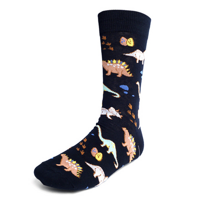 Men's Dinosaur Socks-Socks-Selini NY-Stella Violet Boutique in Arvada, Colorado
