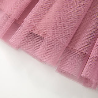 Foxglove Tulle Dress-Baby & Toddler Outfits-Pete & Lucy-Stella Violet Boutique in Arvada, Colorado