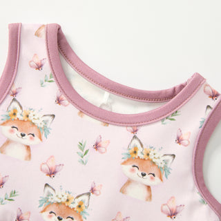 Foxglove Infant Girls Romper-Baby & Toddler Outfits-Pete & Lucy-Stella Violet Boutique in Arvada, Colorado