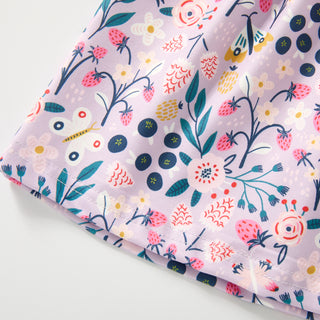 Blueberry Bloom Twirl Dress-Baby & Toddler Outfits-Rylee Faith Designs-Stella Violet Boutique in Arvada, Colorado