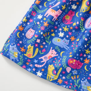 Meow Magic Twirl Dress-Baby & Toddler Outfits-Pete & Lucy-Stella Violet Boutique in Arvada, Colorado
