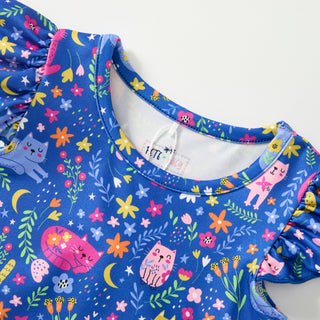 Meow Magic Infant Romper-Baby & Toddler Outfits-Pete & Lucy-Stella Violet Boutique in Arvada, Colorado