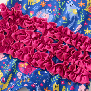 Meow Magic Infant Romper-Baby & Toddler Outfits-Pete & Lucy-Stella Violet Boutique in Arvada, Colorado