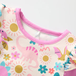 Jurassic Dreams Infant Romper-Baby & Toddler Outfits-Pete & Lucy-Stella Violet Boutique in Arvada, Colorado