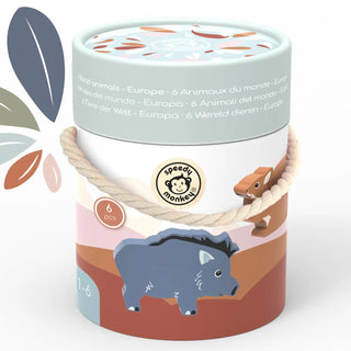 World Animals - Wooden-Toys-Speedy Monkey-Stella Violet Boutique in Arvada, Colorado