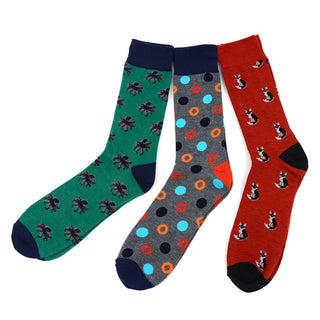 Men's 3 pack Novelty Socks-Socks-Selini NY-Stella Violet Boutique in Arvada, Colorado