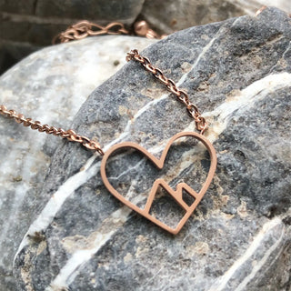 Heart Mountain Necklace-Necklace-Wonderland-Stella Violet Boutique in Arvada, Colorado