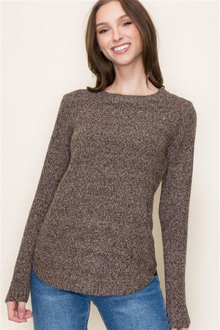 Pullover Textured Sweater-Shirts & Tops-Staccato-Stella Violet Boutique in Arvada, Colorado