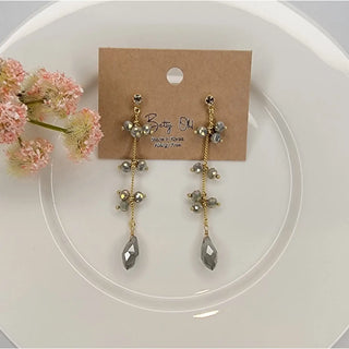 Beaded Drop Dangle Earrings-Earrings-Betty Oh-Stella Violet Boutique in Arvada, Colorado