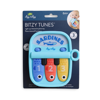 Bitzy Tunes™ Sardines - Light-up Interactive Piano Toy-Toys-Itzy Ritzy-Stella Violet Boutique in Arvada, Colorado