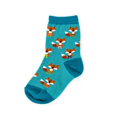 Children's Fox in Socks Socks-Socks-Foot Traffic-Stella Violet Boutique in Arvada, Colorado