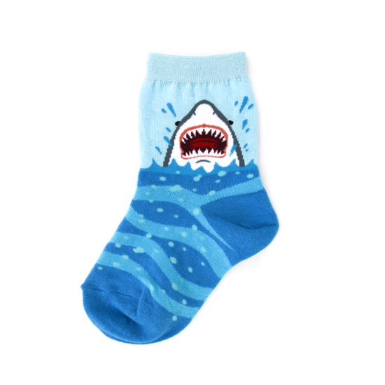 Children's Shark Socks-Socks-Foot Traffic-Stella Violet Boutique in Arvada, Colorado