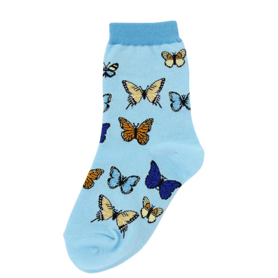Children's Butterfly Socks-Socks-Foot Traffic-Stella Violet Boutique in Arvada, Colorado
