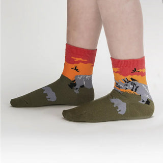 Crew Sock Pack: Rhino-Corn-Socks-Sock it to Me-Stella Violet Boutique in Arvada, Colorado