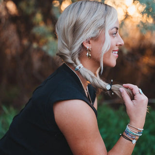 Flourish Hair Tie Bracelets-Jewelry-k'lani-Stella Violet Boutique in Arvada, Colorado