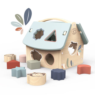 House Shape Sorter-Toys-Speedy Monkey-Stella Violet Boutique in Arvada, Colorado