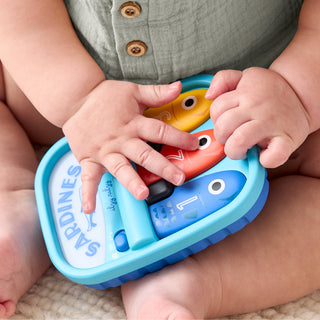 Bitzy Tunes™ Sardines - Light-up Interactive Piano Toy-Toys-Itzy Ritzy-Stella Violet Boutique in Arvada, Colorado