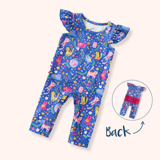 Meow Magic Infant Romper-Baby & Toddler Outfits-Pete & Lucy-Stella Violet Boutique in Arvada, Colorado