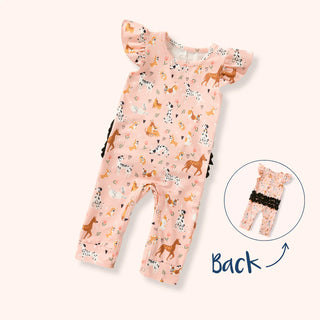 Playful Paws Infant Romper-Baby & Toddler Outfits-Pete & Lucy-Stella Violet Boutique in Arvada, Colorado