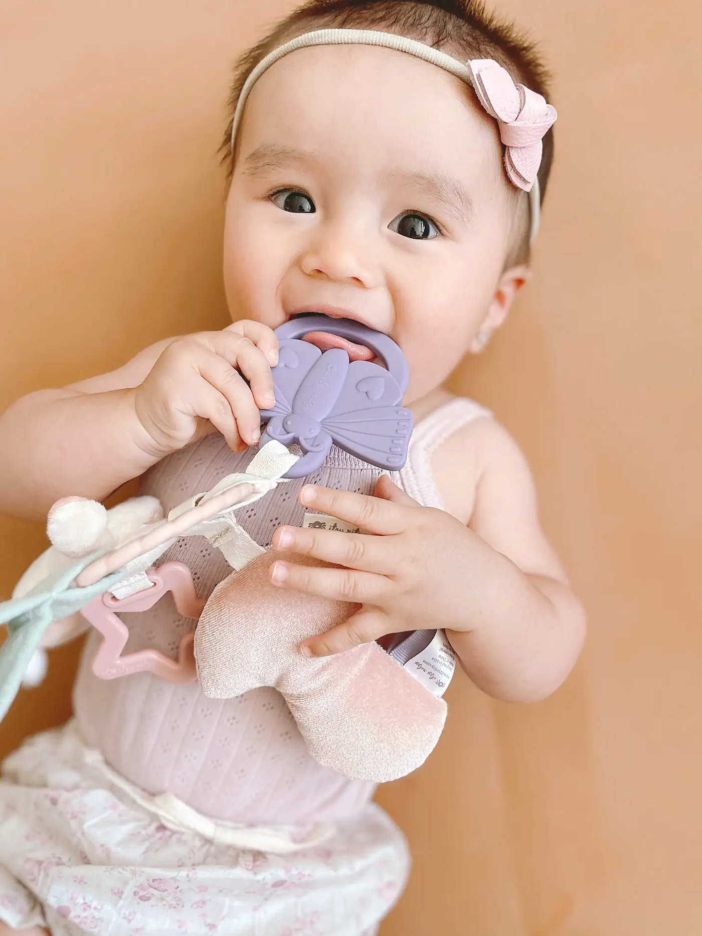 Bitzy Busy Ring™ Teething Activity Toy Bunny-Gift Republic-Stella Violet Boutique in Arvada, Colorado