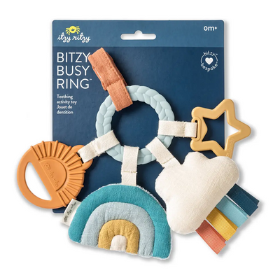 Bitzy Busy Ring™ Teething Activity Toy Cloud-Gift Republic-Stella Violet Boutique in Arvada, Colorado