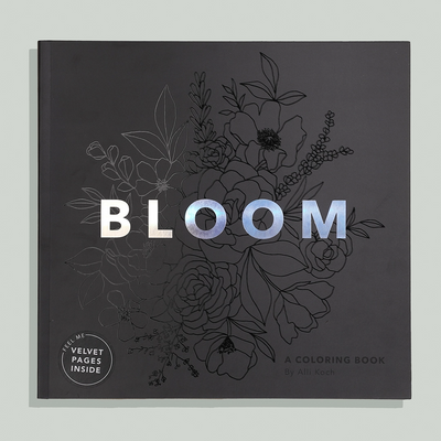 Bloom: Adult Coloring Book with Bonus Velvet Pages-Book-Paige Tate & Co-Stella Violet Boutique in Arvada, Colorado