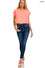 Cropped Folded Sleeve Tee-Shirts & Tops-Zenana-Stella Violet Boutique in Arvada, Colorado