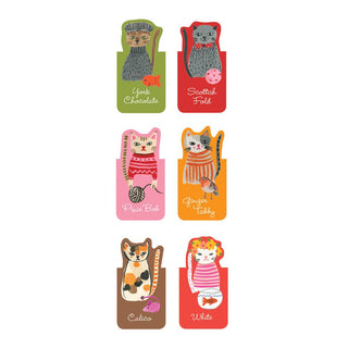 Cool Cats Magnetic Bookmarks-Bookmarks-Chronicle Books-Stella Violet Boutique in Arvada, Colorado