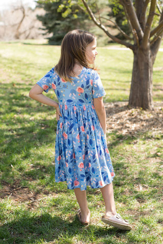 Country Blooms Twirl Dress-Dresses-Mila & Rose-Stella Violet Boutique in Arvada, Colorado