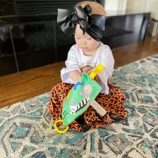 Crinkle Tag Square 8"x 8"-Baby Gift Sets-Baby Jack and Company-Stella Violet Boutique in Arvada, Colorado