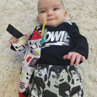 Crinkle Tag Square 8"x 8"-Baby Gift Sets-Baby Jack and Company-Stella Violet Boutique in Arvada, Colorado