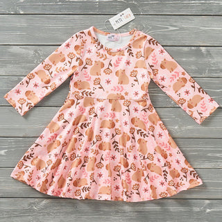 Cuddly Capybaras Dress-Dress-Pete & Lucy-Stella Violet Boutique in Arvada, Colorado