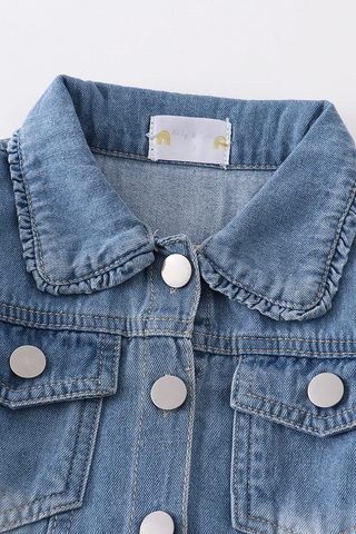 Denim Jacket-Jacket-Honeydew-Stella Violet Boutique in Arvada, Colorado