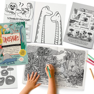 Dinosaurs Coloring + Activity: Mazes, Puzzles, Jokes + More-Book-Your Very Favorite-Stella Violet Boutique in Arvada, Colorado