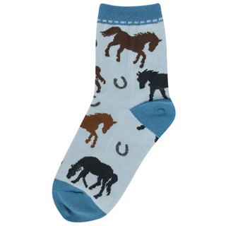 Children's Equine Socks-Socks-Foot Traffic-Stella Violet Boutique in Arvada, Colorado