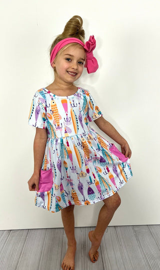 Fishing Lures Dress-Dress-Clover Cottage-Stella Violet Boutique in Arvada, Colorado