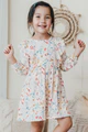 Floral Print Ruffle Dress-Baby & Toddler Outfits-Honeydew-Stella Violet Boutique in Arvada, Colorado