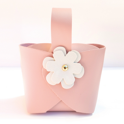 Pink Mini Flower Gift Bag-Gift Bag-Girl Nation-Stella Violet Boutique in Arvada, Colorado