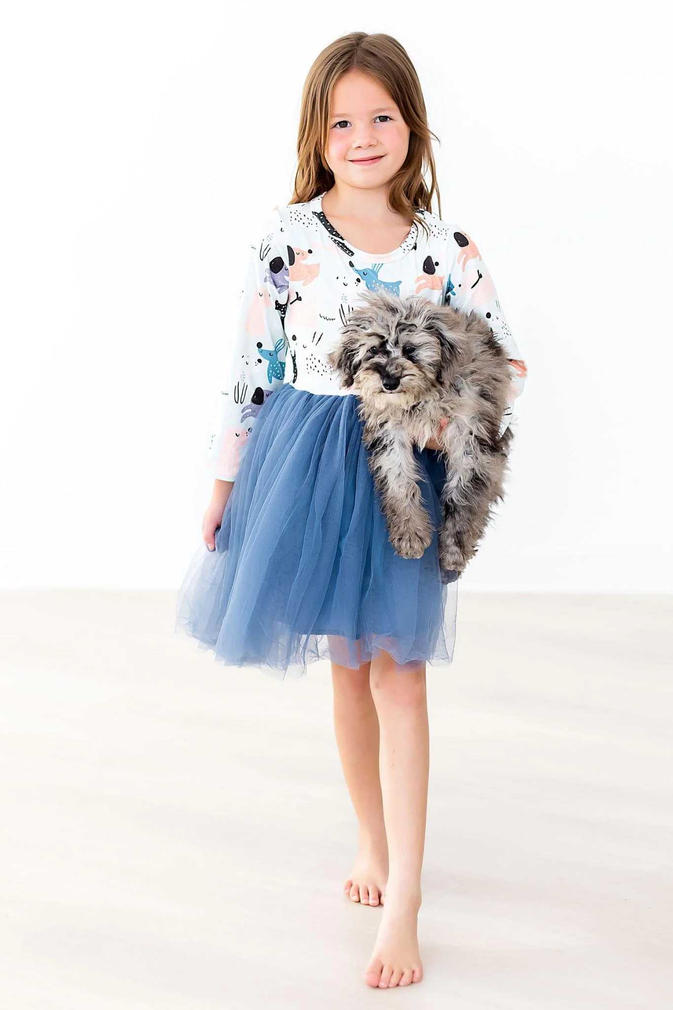 Furever Friends Tulle Dress-Dresses-Mila & Rose-Stella Violet Boutique in Arvada, Colorado