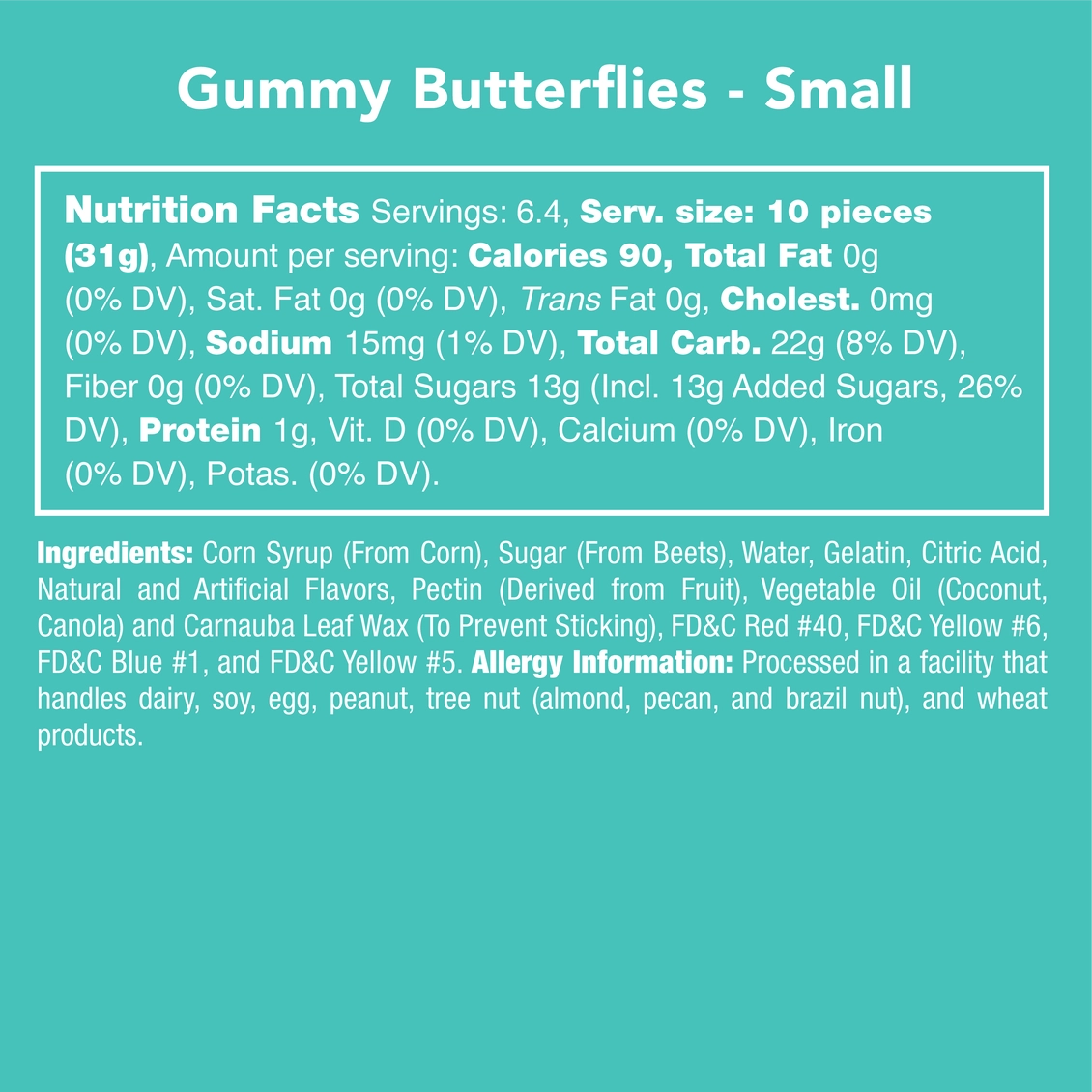 Gummy Butterflies-Candy-Candy Club-Stella Violet Boutique in Arvada, Colorado