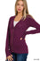 Snap Button Sweater Cardigan-Shirts & Tops-Zenana-Stella Violet Boutique in Arvada, Colorado